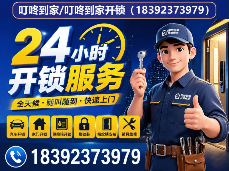 鄠邑区24小时开锁展示图